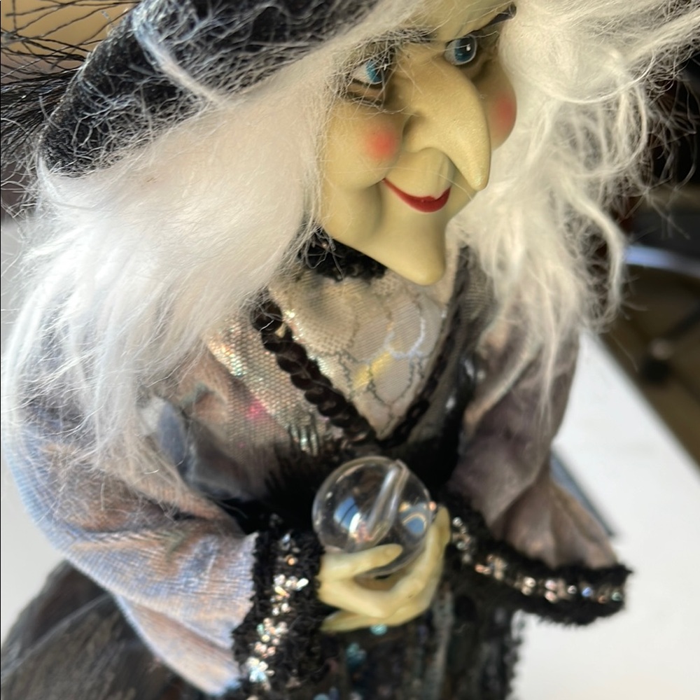 #Mystical Witch by Source Unknown - Black and Silver